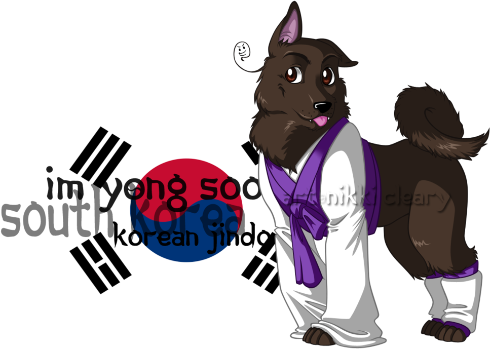 Korea By Snickerdoots - Korean Jindo (1080x740)