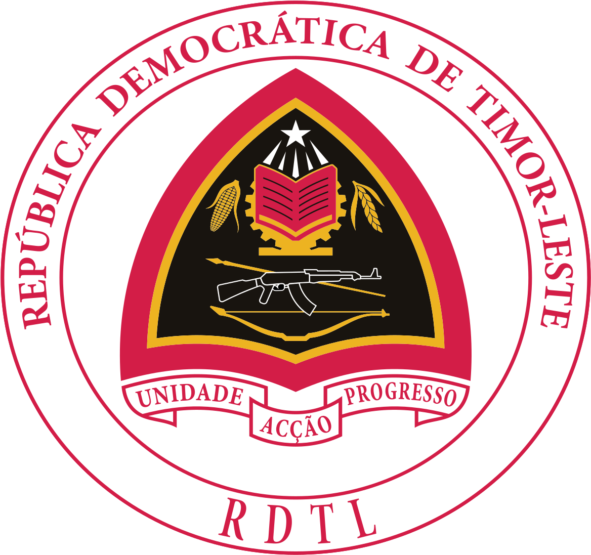 East Timor Coat Of Arms (1200x1122)