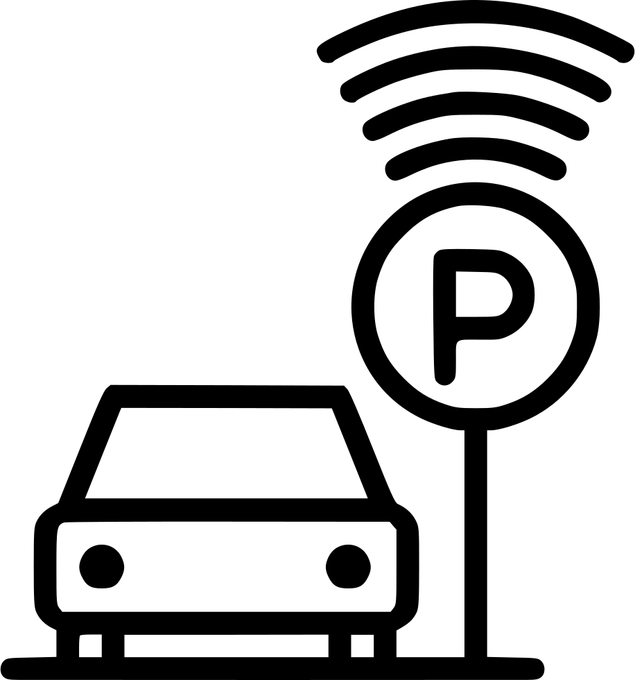 Parking Car Automatic Vehicle Park Comments - Smart Parking Icon (916x980)