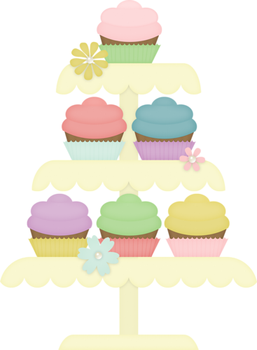 Cute Cliparts ❤ Aslagle Littlestbakeshop Cupcaketiers - Cupcake (367x500)