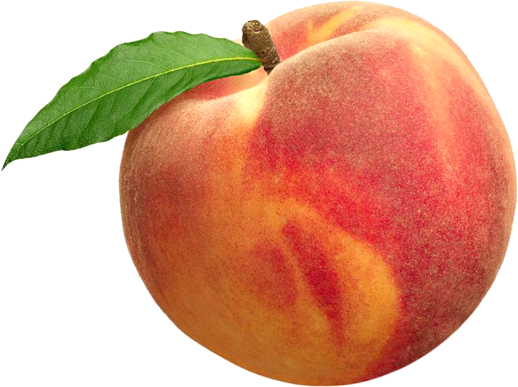 1 Bag Frozen Peaches - Peach Png (730x546)