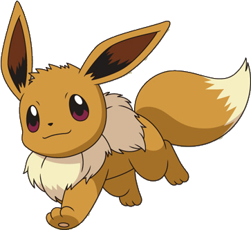 Fresh Bulbasaur Background Image 133eevee Bw Anime - Pokemon Eevee Png (383x334)
