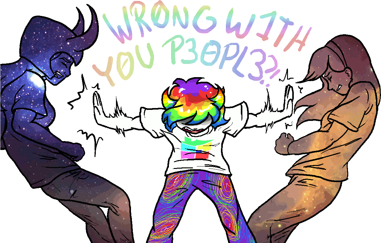 Shrugging Our Way Through The Conceptual Self Your - Marvel Homestuck (1280x800)