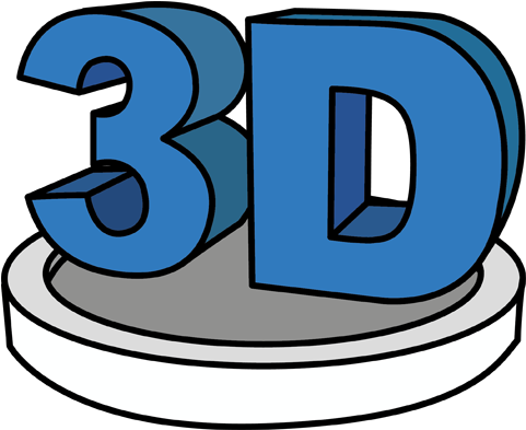 3d-draw Is A Simple Drawing App With A Very Special - Word 3d In 3d (480x480)