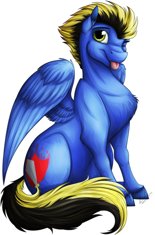 Wink By Lupiarts - Cartoon (774x1032)