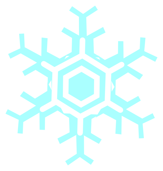 Snowflake Image Transparent Background Png (570x598)