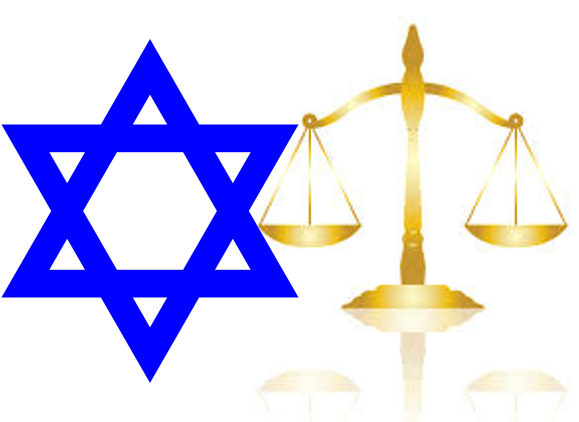 Le Conflit Entre Foi Et Loi - Blue Star Of David (579x422)