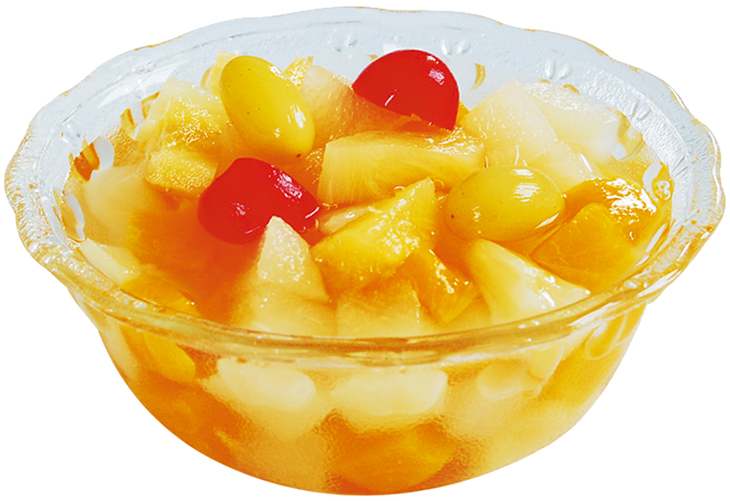 （pear, Peaches, Pineapples） - Pudding (800x600)