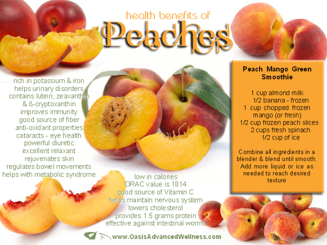 Oh So Beautiful Fruit With Only 37 Calories , Is A - Georgia Peaches (650x488)
