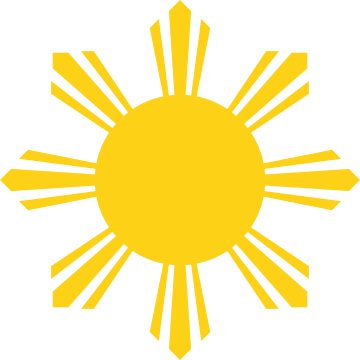 "sun Symbol Of The National Flag Of The Philippines - Philippine Flag Sun Vector (2181x2167)
