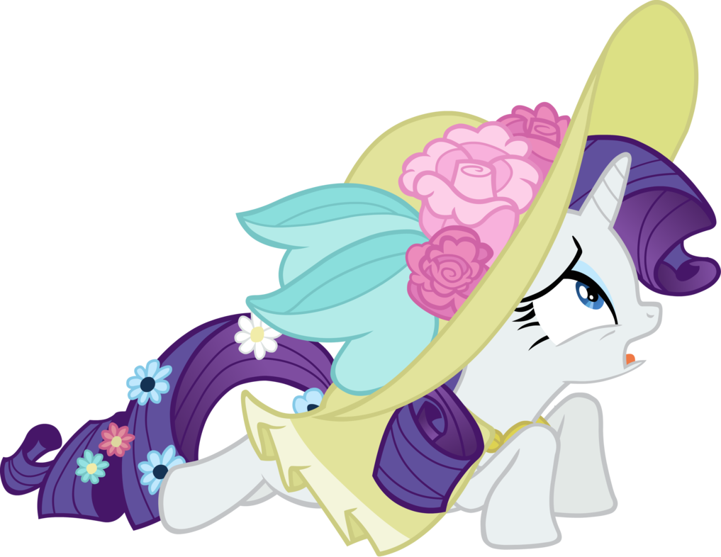 Rarity Vector By Scrimpeh-d4qie32 ] - Rarity Vector In Dress (1017x786)