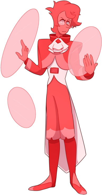 Vermilion Zircon - Red Zircon Steven Universe (408x750)