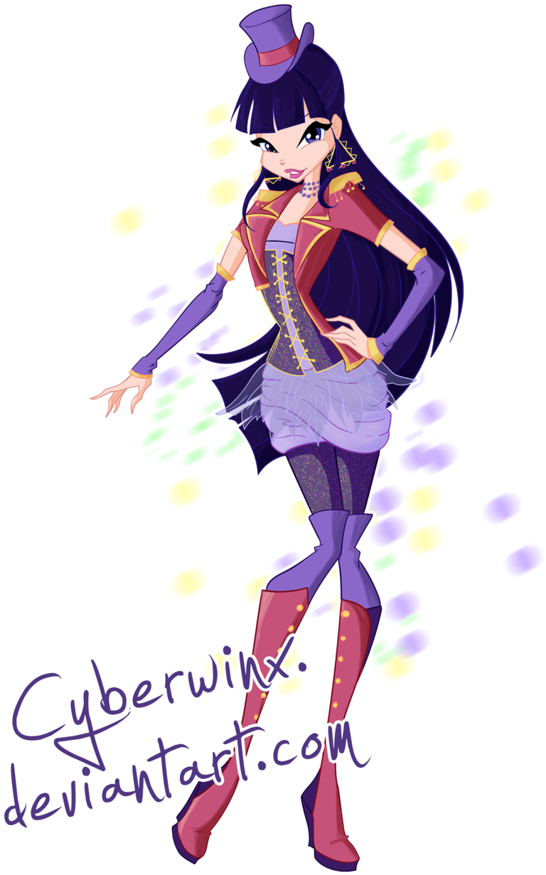 Shimmer In The Shadows By Cyberwinx - Winx Club (1024x1305)