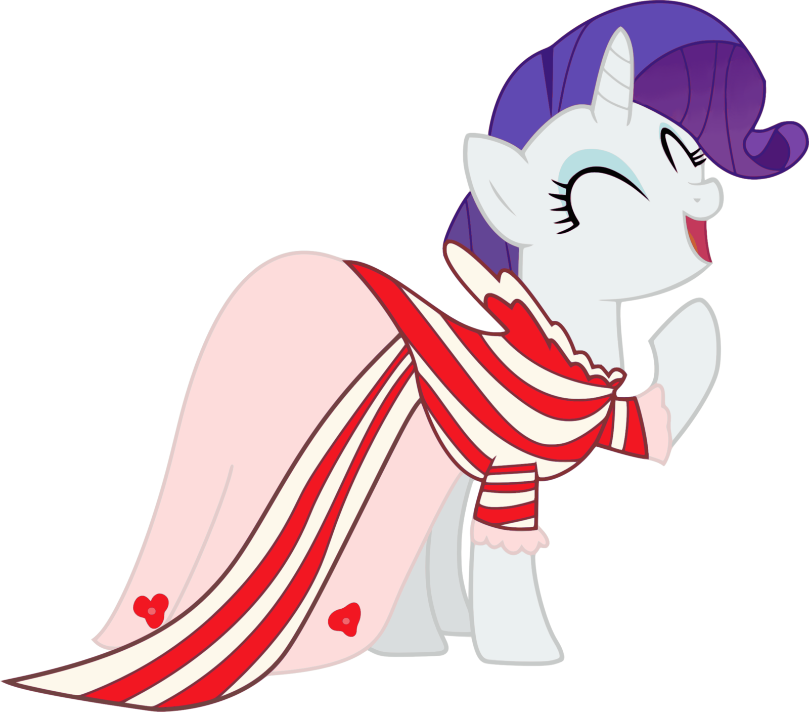 Rarity Vector 5 By Regolithx-d4i5hui ] - Rarity S Dresses (1600x1407)