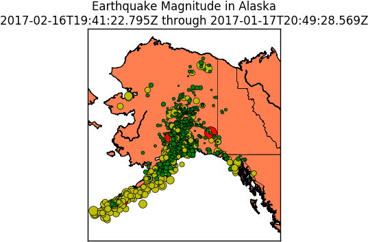 The Earthquakes In Alaska Seems To Be More Concentrated - Atlas (557x371)