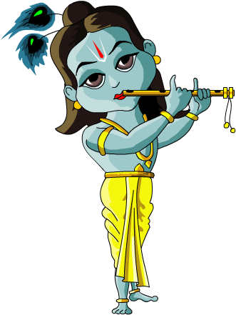 Little Krishna - Coloring My Way Book - English (720x576)