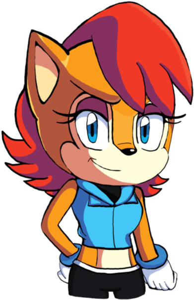 Princess Sally Acorn By Kirathehedgehog01 - Cartoon (948x842)