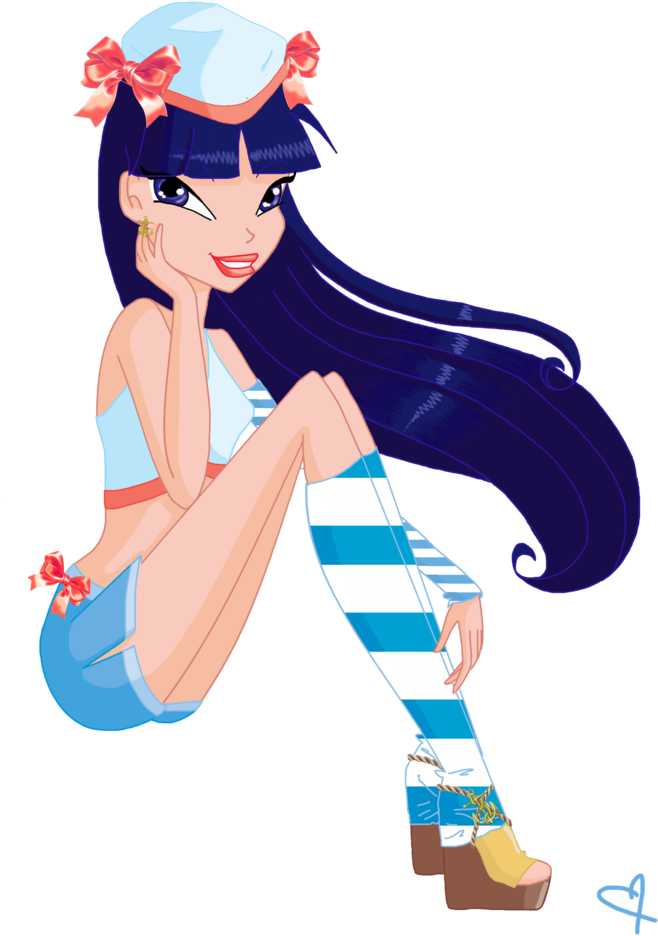 Musa In A Marine Style By Musa1995forever - Winx Club (774x1032)