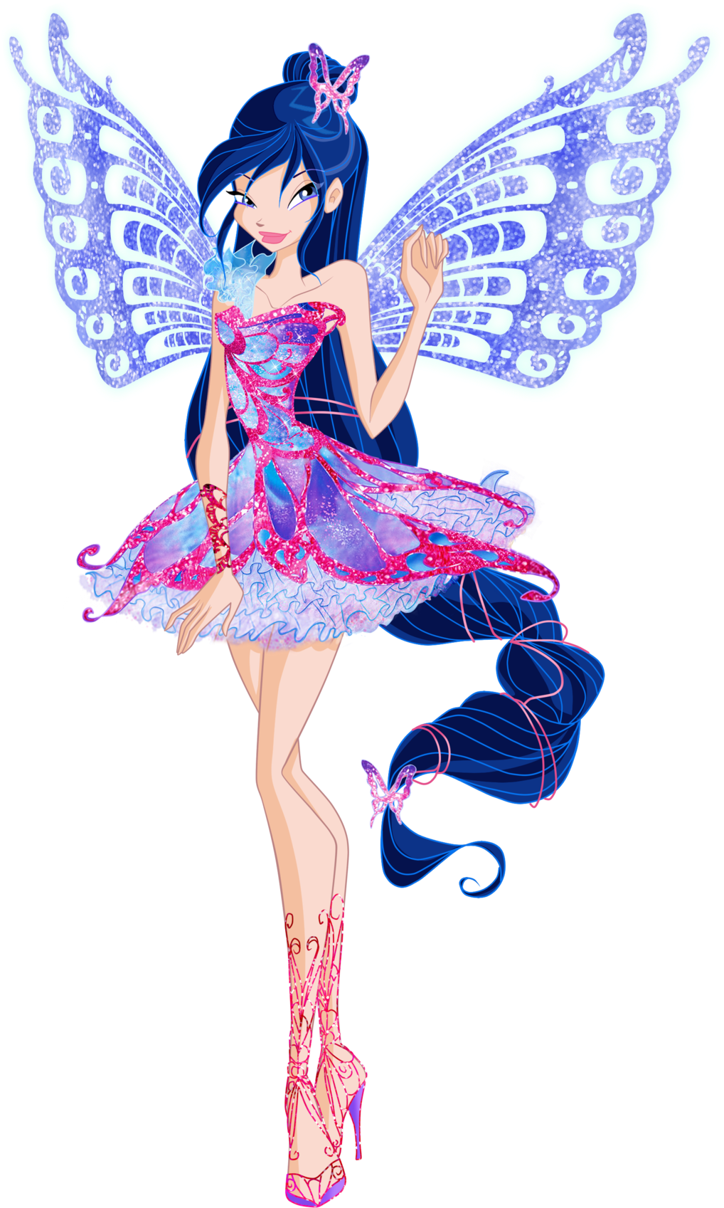 Musa Butterflix By Astralblu Musa Butterflix By Astralblu - Winx Club Butterflix Musa (1280x1696)