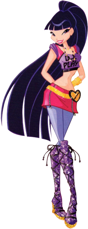 Musa Disco Outfit Http - Winx Musa Season 5 Outfits (316x800)
