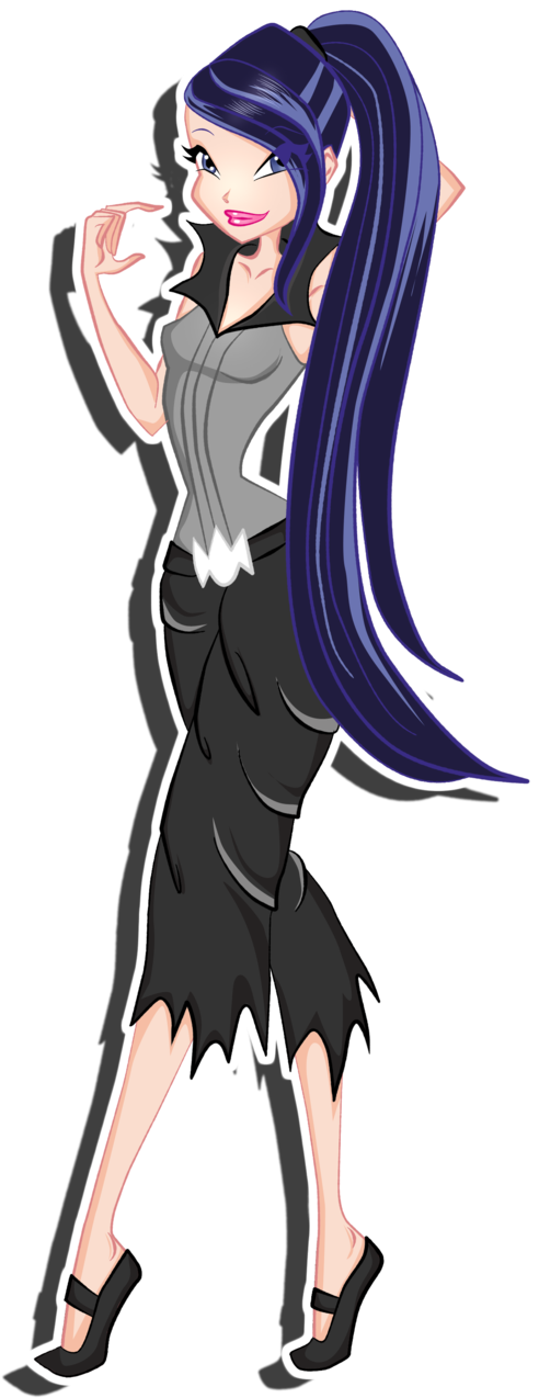 Musa Halloween Outfit By Shweetcupcake - Illustration (589x1357)