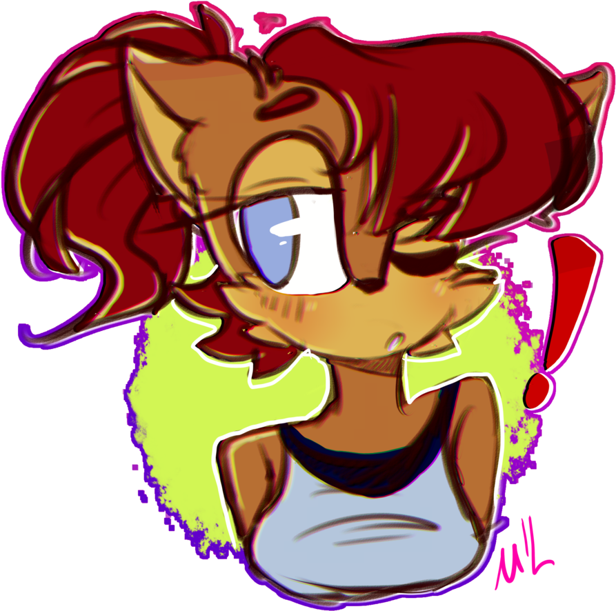 Sally Acorn Quickie By Kaykayamy Sally Acorn Quickie - Cartoon (1024x1018)