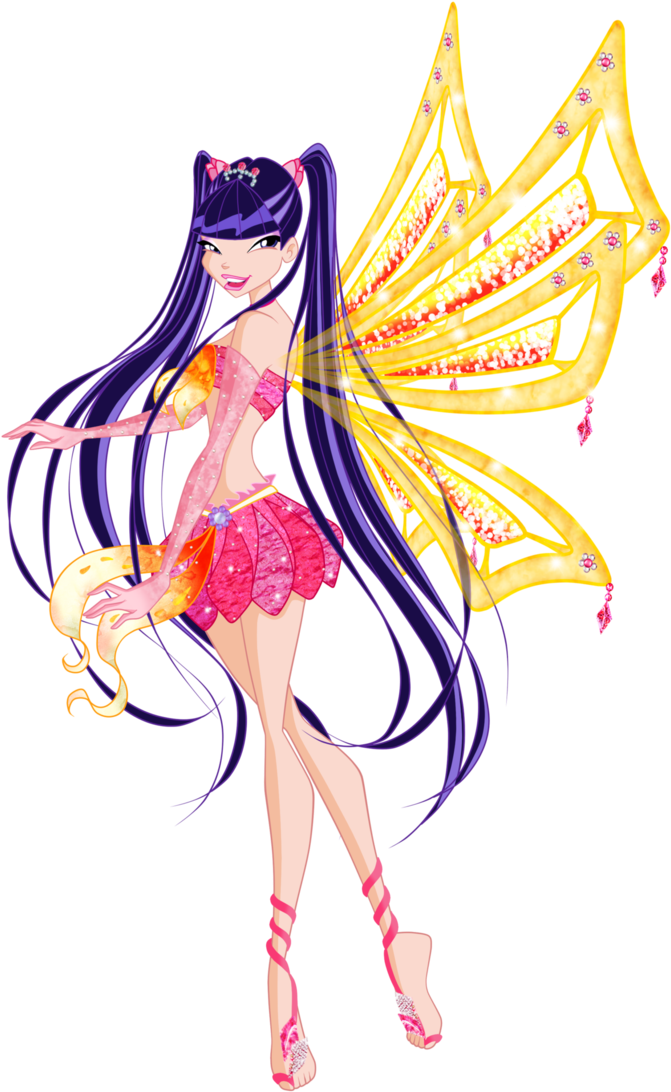 Winx Club Musa Outfits - Winx Club Musa Enchantix (730x1095)