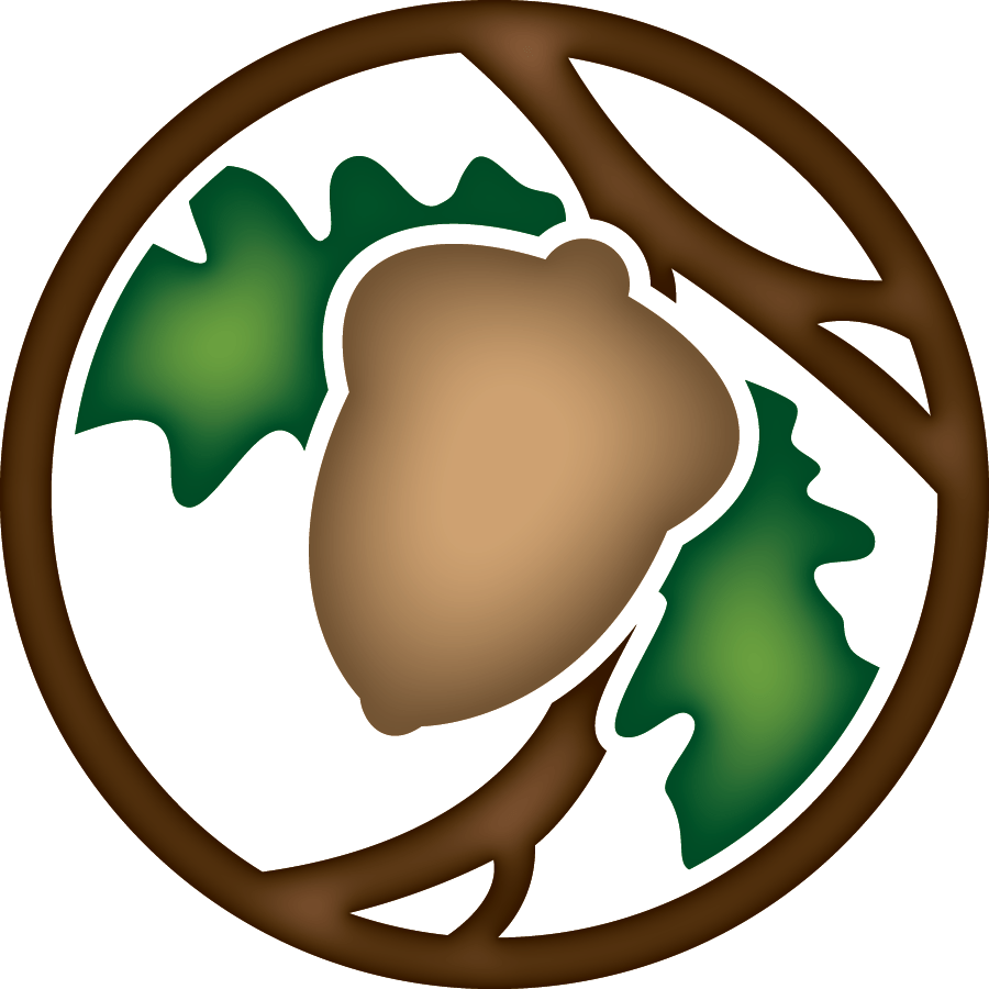 Oakwood Acorn Icon Color - Oakwood Acorn Icon Color (900x900)