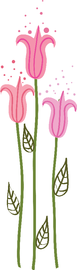 Flores Ilustraciones En Png Para Artesanía Y Diseños - Flores Ilustraciones En Png Para Artesanía Y Diseños (259x900)