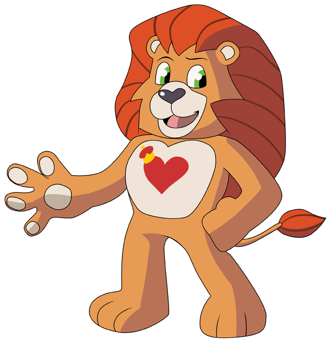 Carebears Of Care A Lot - Brave Heart Lion Deviantart Care Bear (800x890)