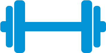 Wellness - Dumbbell Vector (400x400)