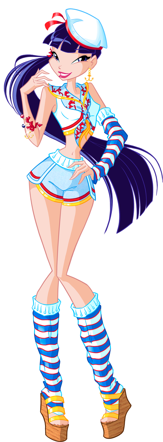 Musa Sailor Outfits Winx Club Season - Winx Sailor Outfit (696x1536)