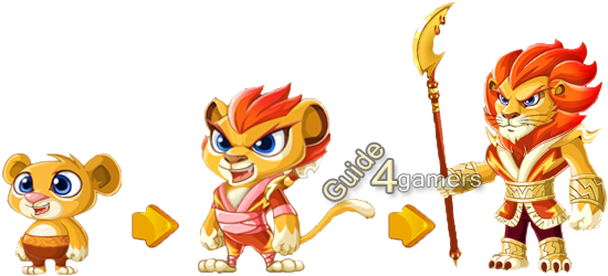 Kung Fu Pets Electric Lion Growth - Kung Fu Pets Lion (570x260)
