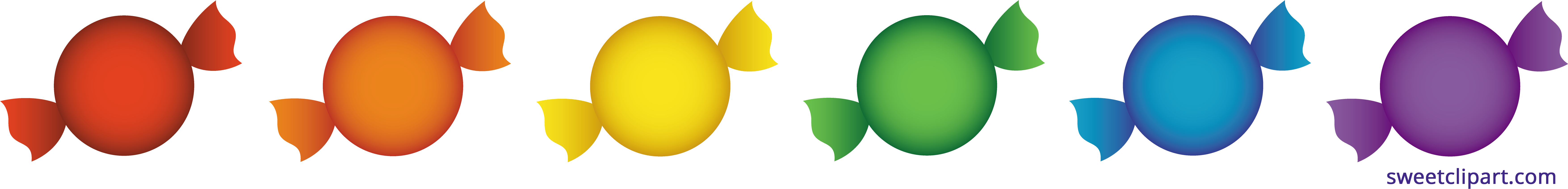 Hard Candy Cliparts - Clip Art (7018x891)