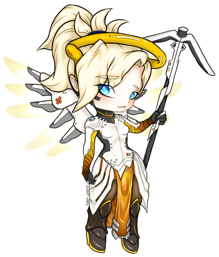Mercy Chibi Png (803x994)
