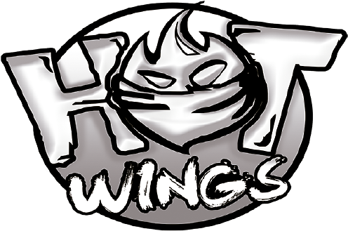 Hot Wings - Drawing (520x346)