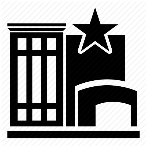 Exhibit Clipart Business Exhibition - Downtown Icon (512x512)