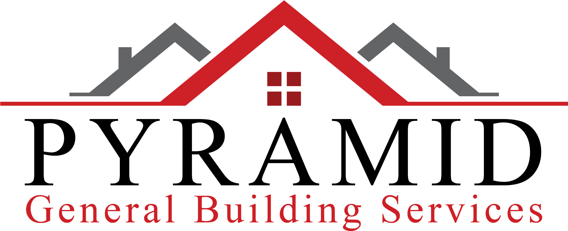 Services Pyramid General Building Services - Park B Smith Ltd Vintage House Monogram Throw Pillow (2241x925)