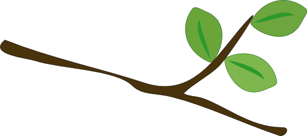Tree Branch Clip Art Vector - Tree Branch Clip Art Vector (600x266)