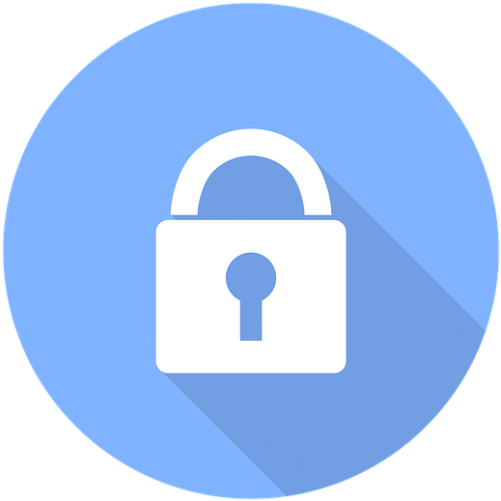 Is Your Small Business At Risk For A Data Breach Here's - Cyber Security Lock Png (618x618)