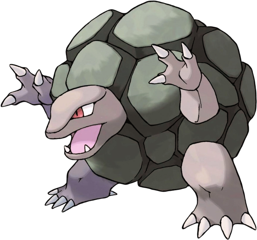 Golem - Golem Pokemon Render (872x872)