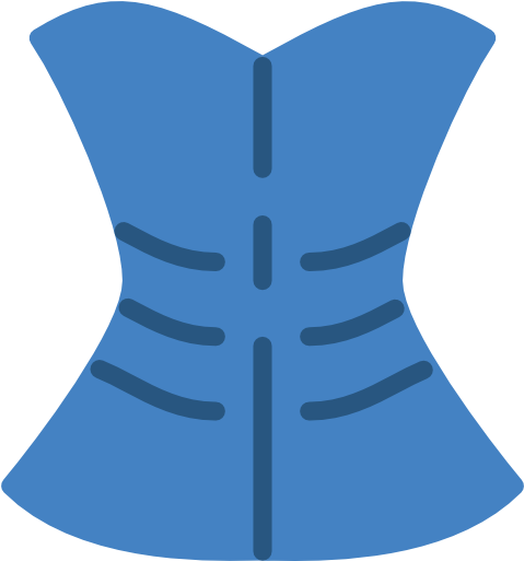 Corset Free Icon - Scalable Vector Graphics (512x512)
