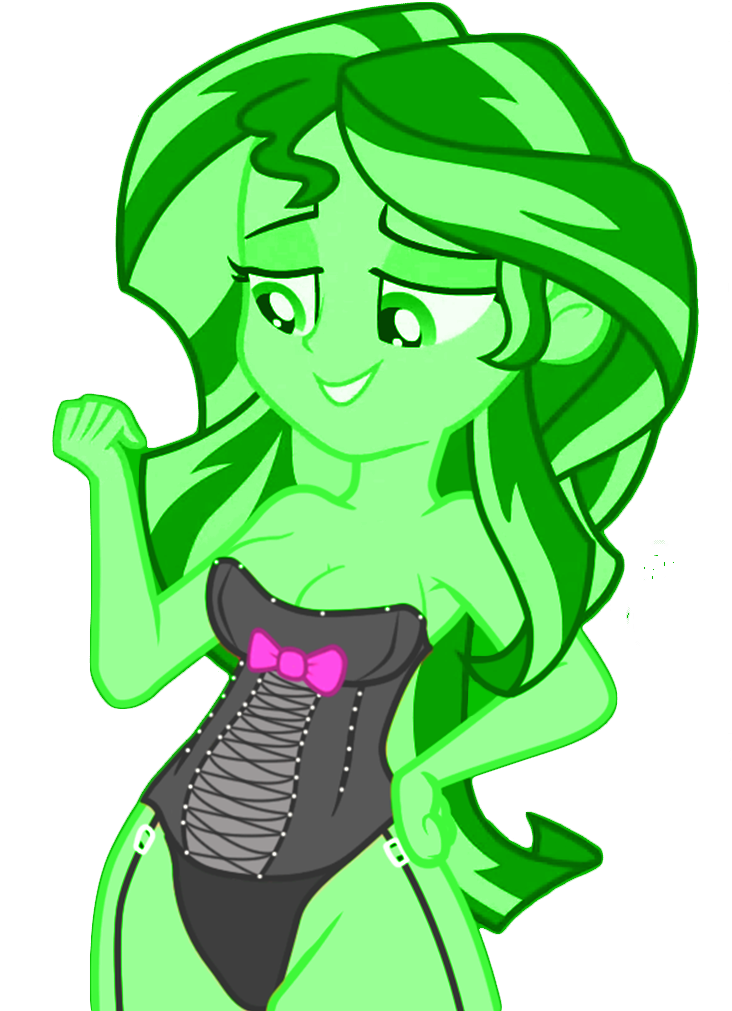 Breasts, Busty Sunset Shimmer, Clothes, Corset, Edit, - Sunset Shimmer Equestria Girl Costume (860x1158)
