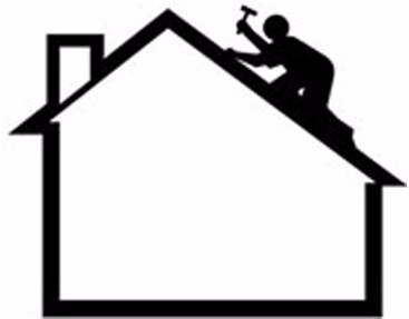 Construction Clipart Black And White (366x366)