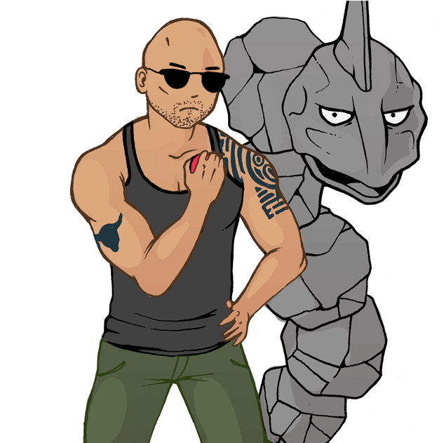 Pokédex Pokémon Golem Bulbasaur Rhydon - Dwayne Johnson (1200x630)