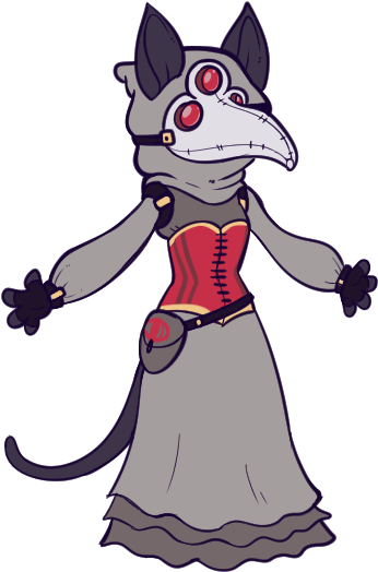 E621 Anthro Arepo Black Fur Cat Clothed Clothing Corset - Plague (452x593)