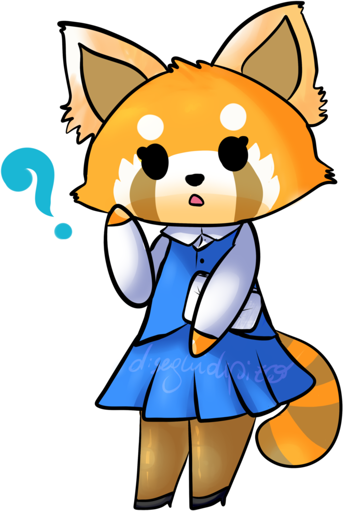 Aggretsuko Transparent By Chocorset - Aggretsuko (752x1063)