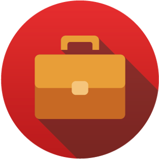 Business Icon Flat Png Download - Office (404x316)