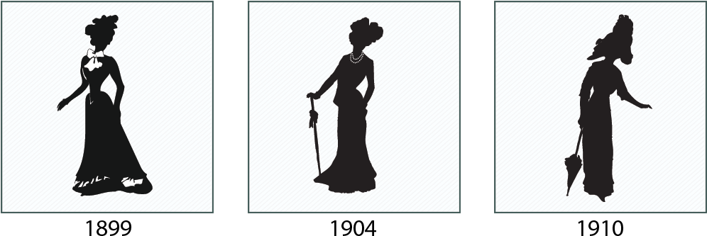 Corset Silhouette - Silhouette (2180x400)