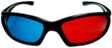 Oculos 3d Png - Oculos Funk Png (400x400)
